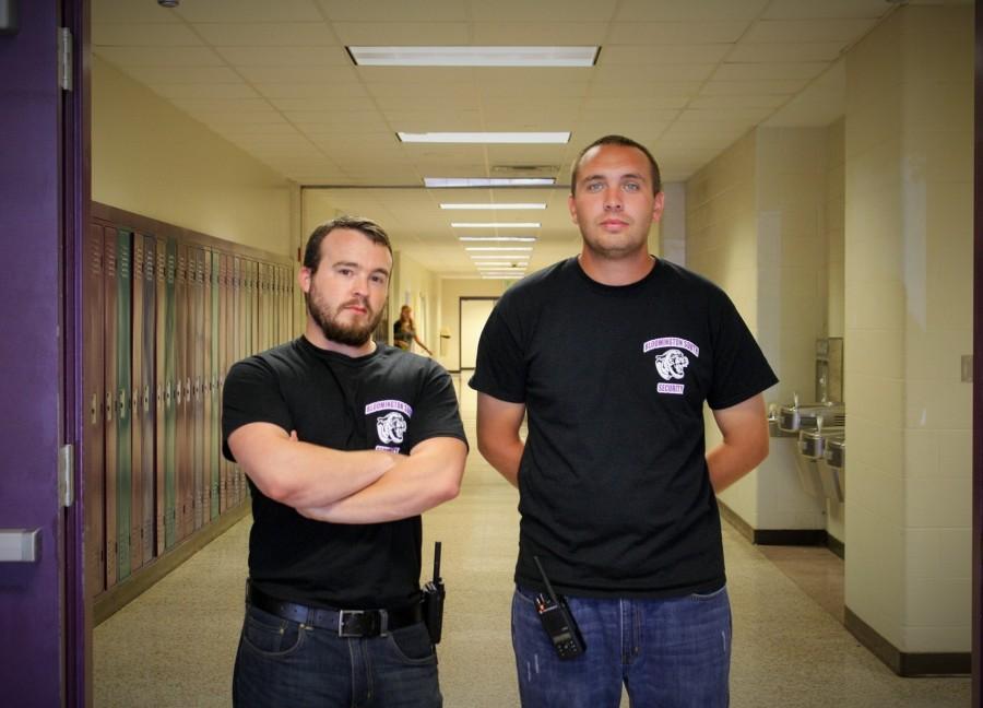 South welcomes two new security guards.