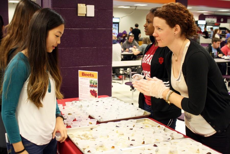 Students introduced to new foods