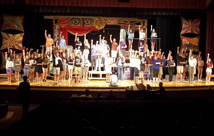 Sounds of South rehearses Pippin