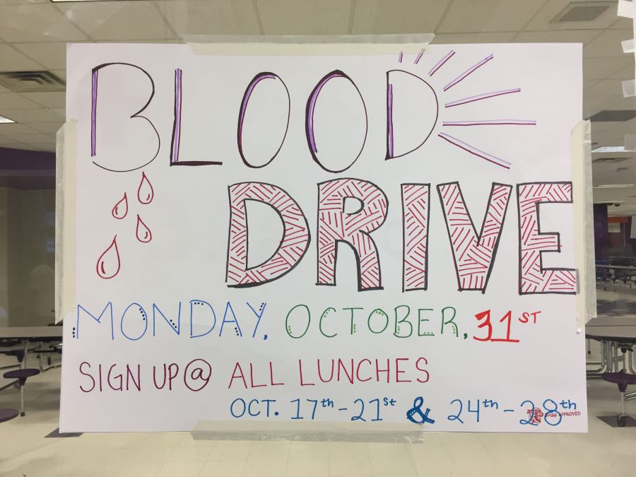 National Honor Society blood drive