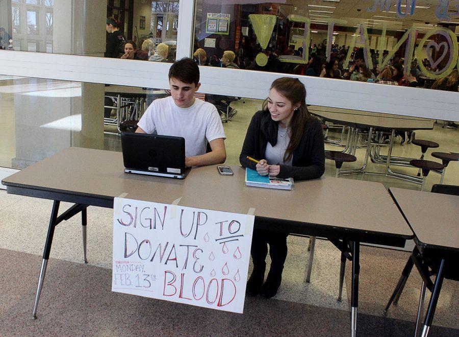 Lunch Sign Ups for the February Blood Drive