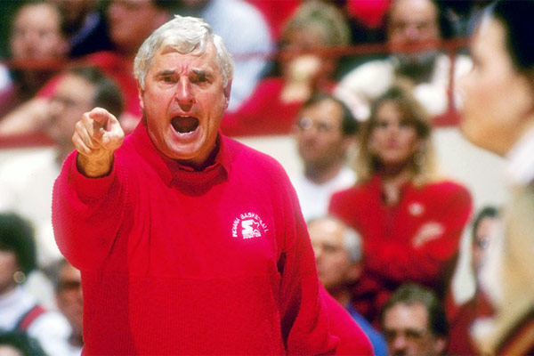 Legendary IU coach visits Bloomington