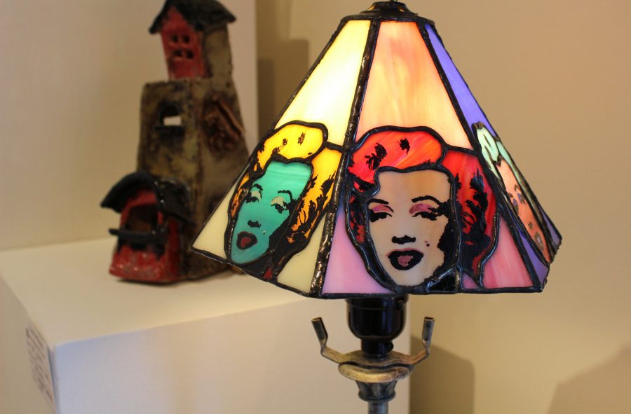 Clare Mattsson, senior 
Warhol/Monroe Lampshade