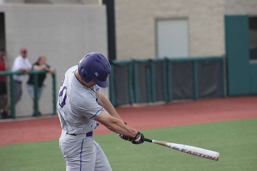 South's Mitchel Gingerich bats during last year's crosstown classic at the Bart Kaufman Indiana memorial field. 