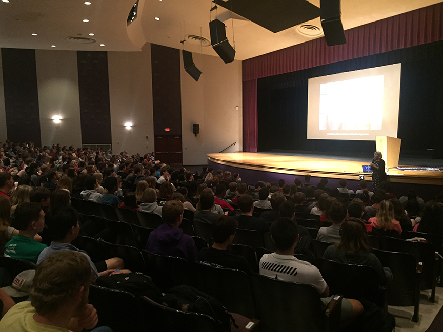 Underclassmen learn about making good choices