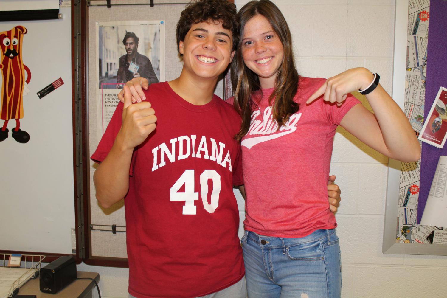 IU fans get excited for tonights game! #TwinThursday