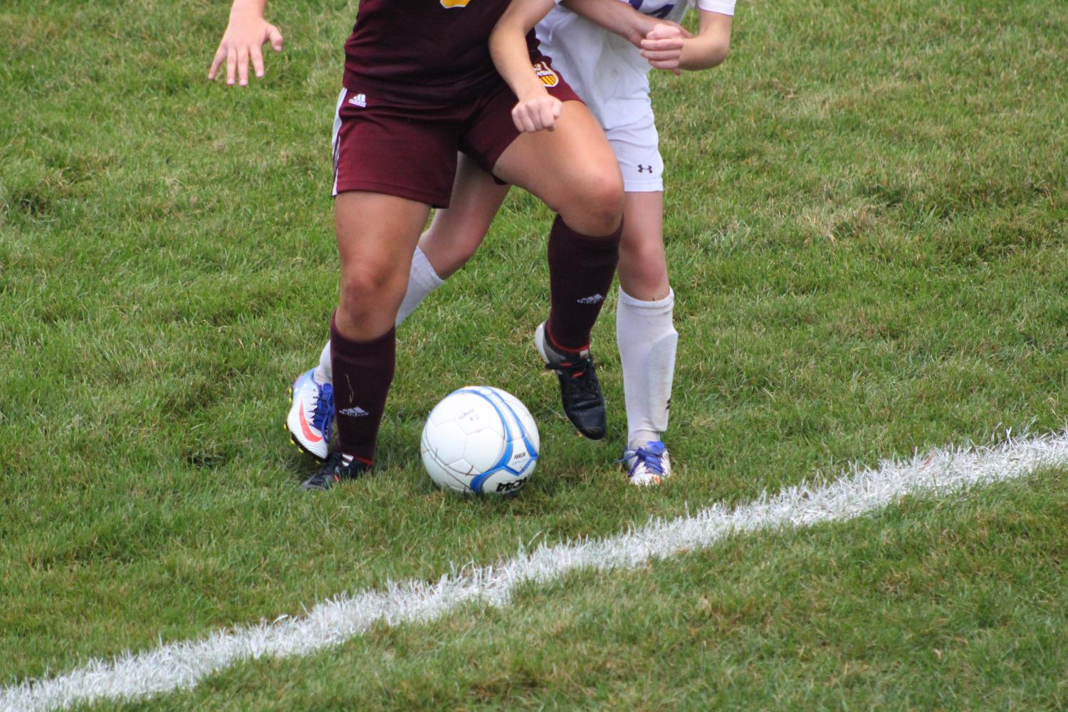 South girls soccer braves the Cougars and the weather (gallery)