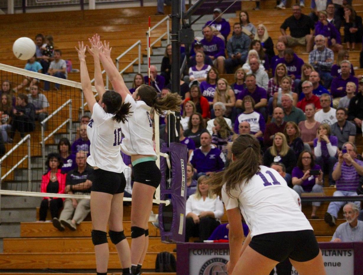 Volleyball team battles hard against North (gallery)