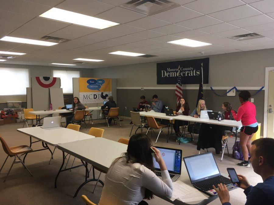 Day on, not day off for South's Young Democrats Club