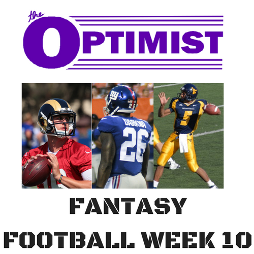 Fantasy Football: Week 10