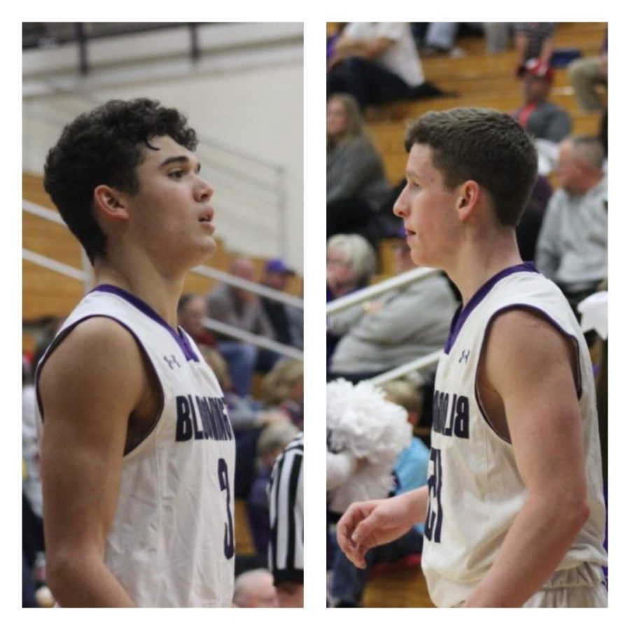Sophomores Anthony Leal (left) and Noah Jager (right) have both played a big role in the Panthers fantastic 10-2 record thus far in the season.
