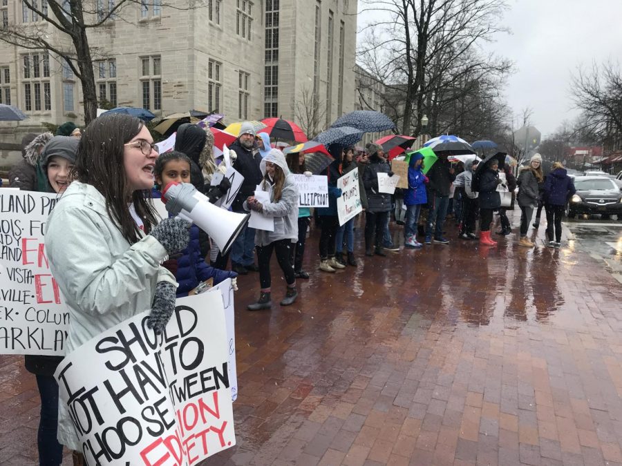 Bloomington students organize March For Our Lives in downtown Bloomington