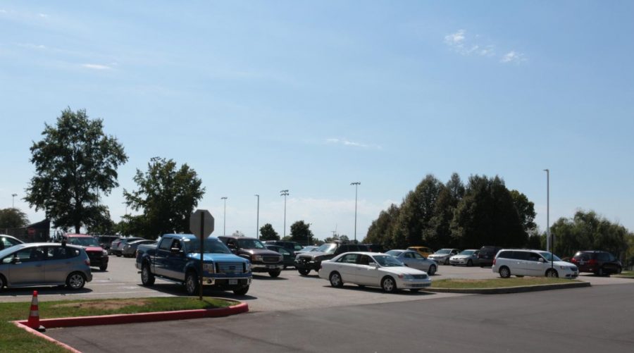 Parking woes in the front lot