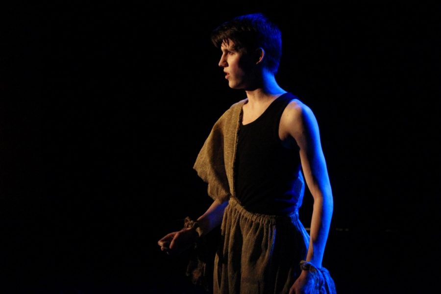 Noah Moore, who plays Joesph, sings "Close Every Door."