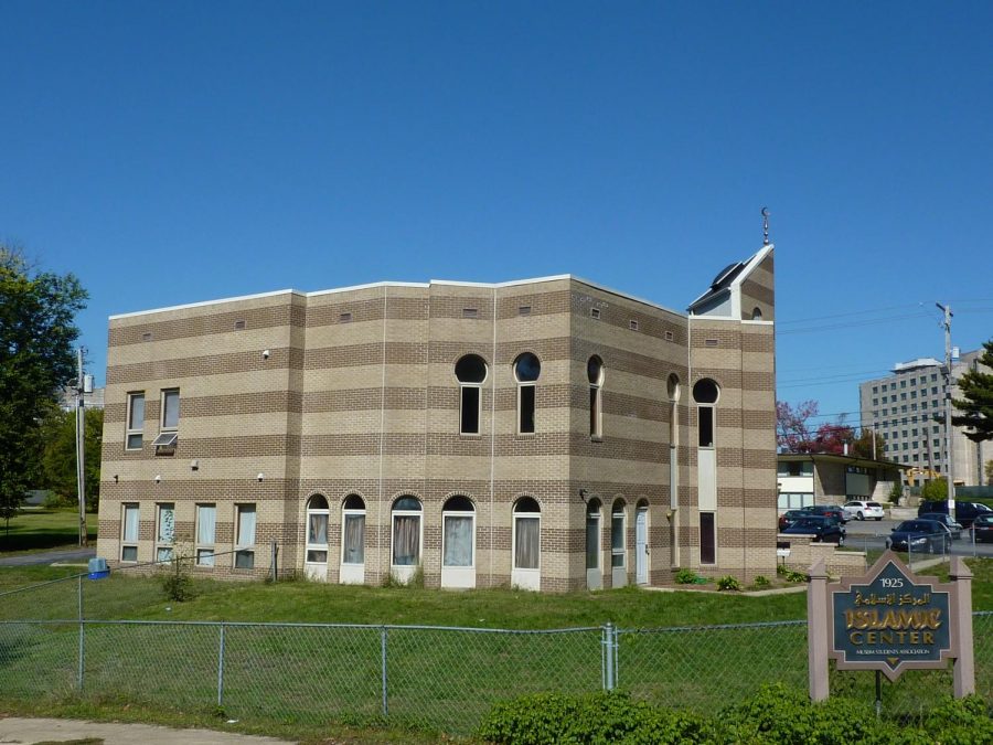 Courtesy of Creative Commons, the Islamic Center of Bloomington where Sunday nights memorial took place