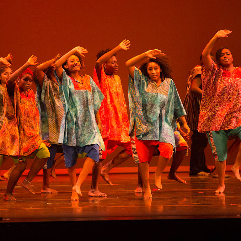 The African American Dance Company at Indiana University.