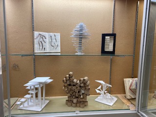 The BHSS sculpture class did these innovative book projects. 