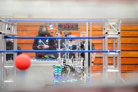 Members of the BHSS Robotics team competed in the state tourney. 
