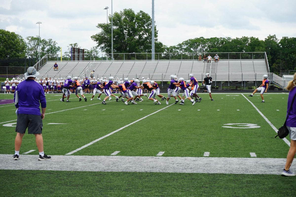 First Football Scrimmage of the Season 08/05/2023