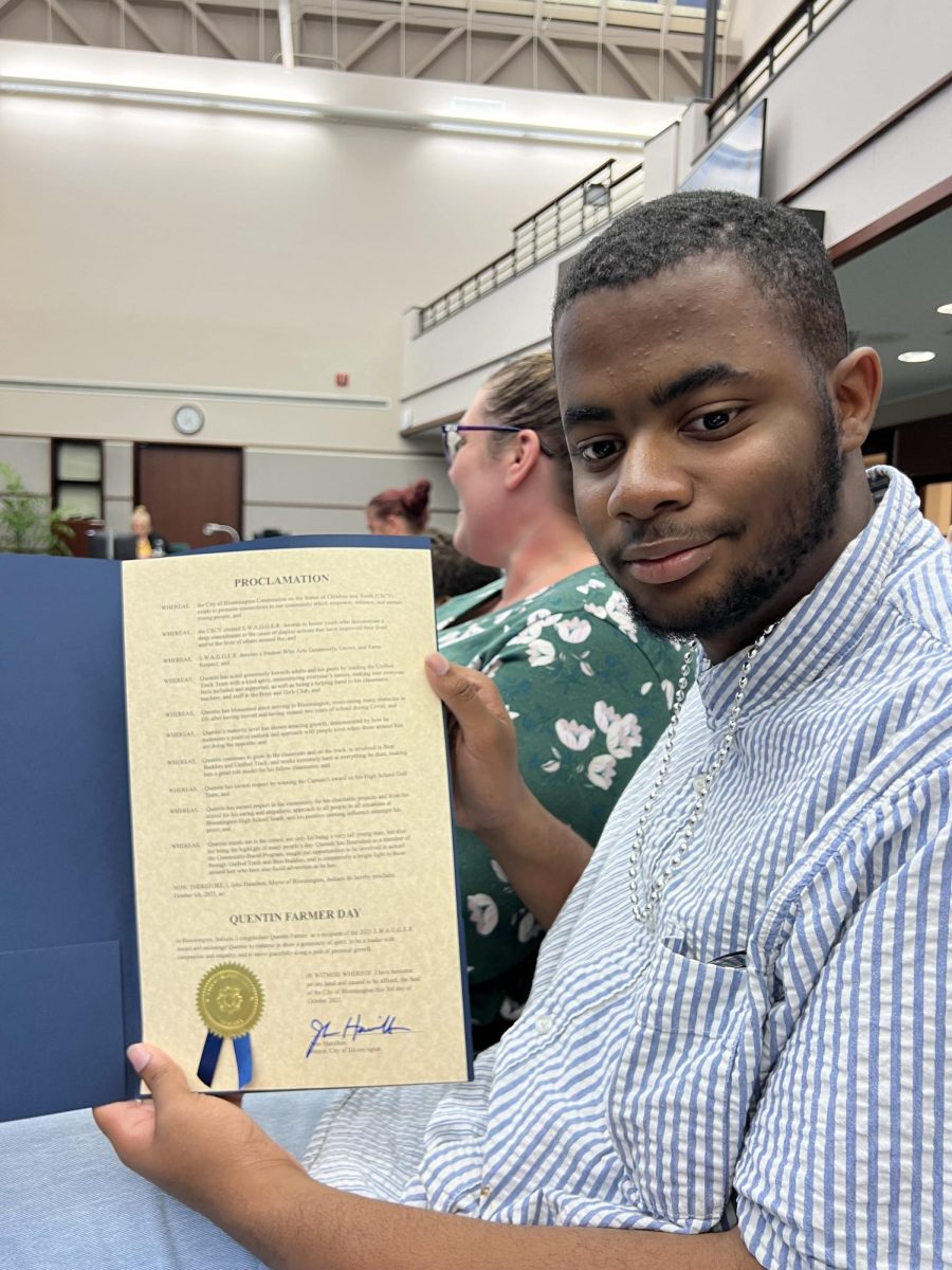 South's Quentin Farmer wins the S.W.A.G.G.E.R award