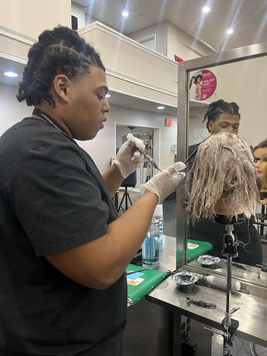 Students gain real job experience in cosmetology school