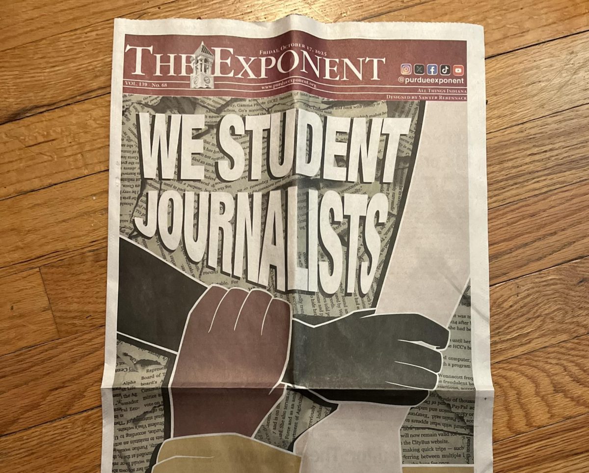 Purdue University's student newspaper, The Exponent, releases a solidarity paper to stand with the Indiana Daily Student