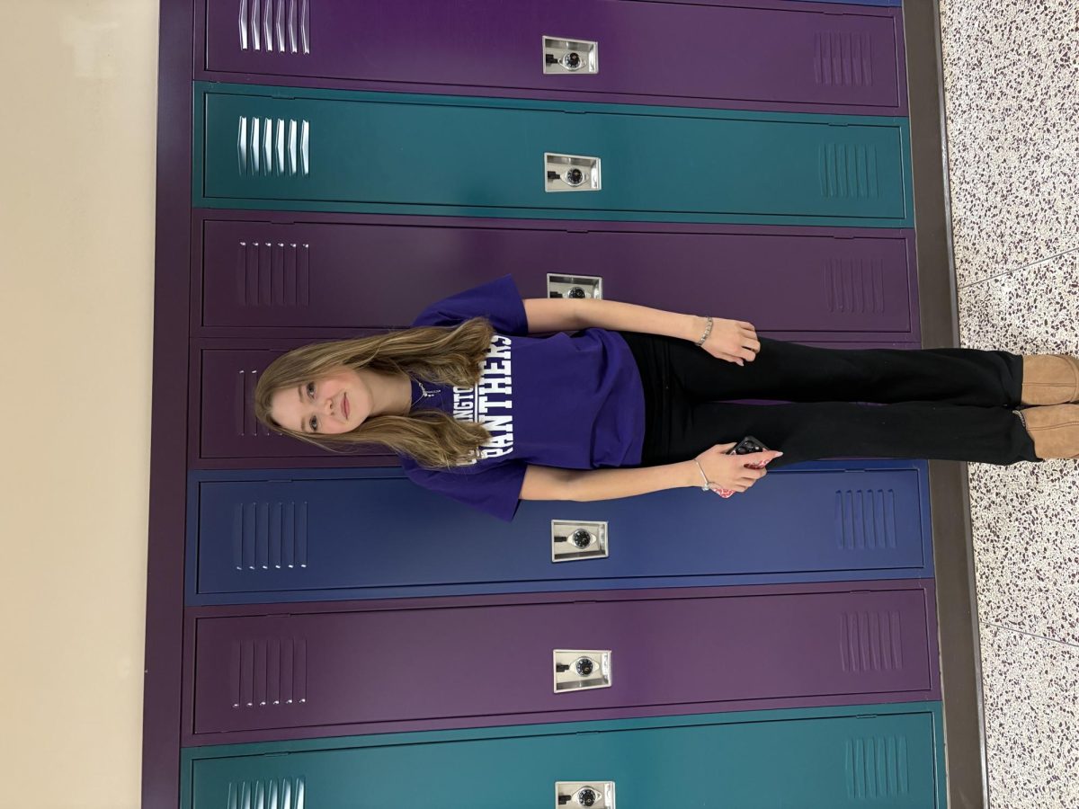 Ava Stuenkel, exchange student from Germany.