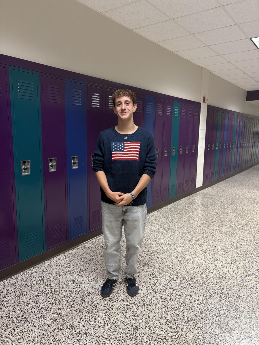 Ivo Rodriguez, an exchange student from Spain, is at South for a year. 