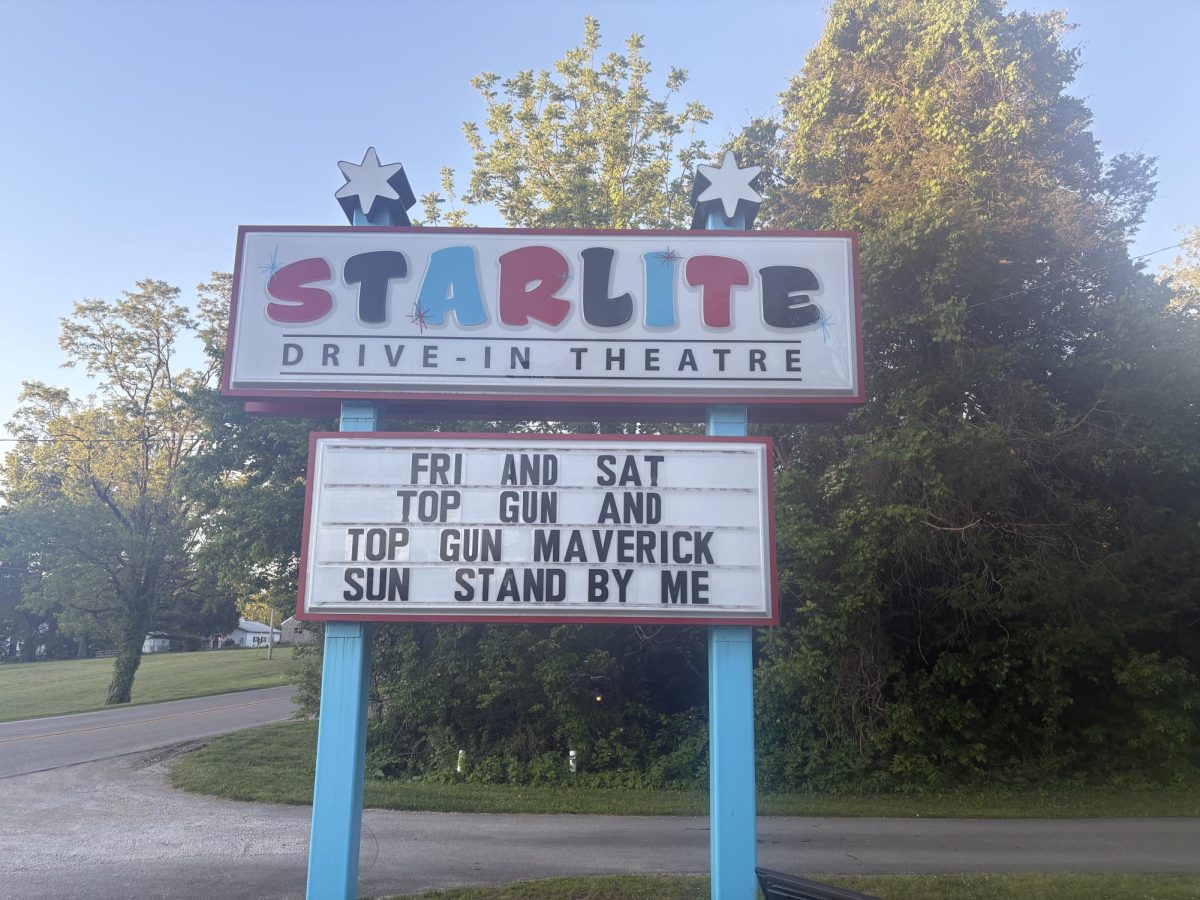 The Starlite Drive-in marquis 